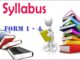 Syllabus For Secondary Schools Form 1 - 4