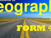 GEOGRAPHY FORM FOUR NOTES ALL TOPICS