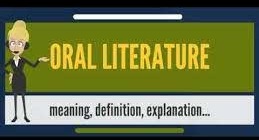 Forms of Oral Literature