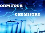 CHEMISTRY FORM FOUR NOTES ALL TOPICS