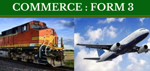 Transportation Commerce Form Three Full Notes Export Trade