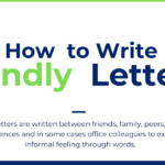 Informal Or Friendly Letters_Letter Writing
