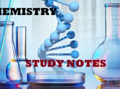 CHEMISTRY ADVANCED LEVEL FULL NOTES FORM 5 AND 6CHEMISTRY STUDY NOTES ORDINARY LEVEL