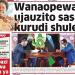 Magazeti Ya Leo Tanzania November 25 2021 | Tanzania News Papers