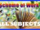 Schemes Of Work All Subjects 2022