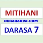 Examinations Mitihani Darasa La Saba Pre Mock, Mock Na Pre National 2022