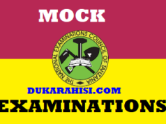 Form Four Regional Mock Examinations Tanzania 2021
