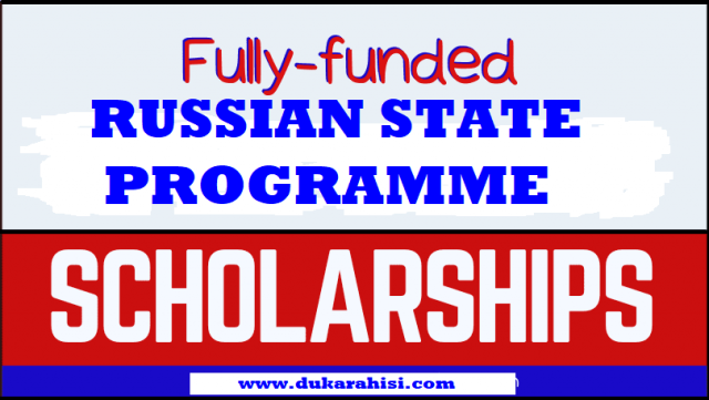 RUSSIAN STATE SCHOLARSHIP 2023/2024