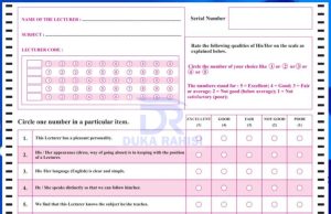 OMR SHEETS ALL SUBJECTS FREE DOWNLOAD PDF