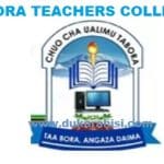 Tabora Teachers College Joining Instruction - Chuo Cha Ualimu Tabora 2023