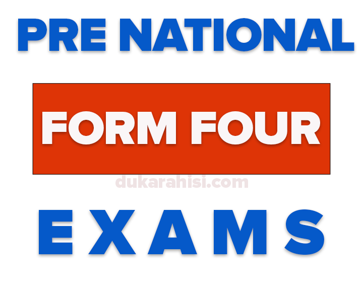 Kipsa Pre National Form Four Exams With Marking Schemes 2023