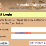 Aris Mzumbe Sign Up And Log In 2023-2024