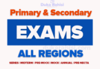 EXAM PRIMARY NA SECONDARY