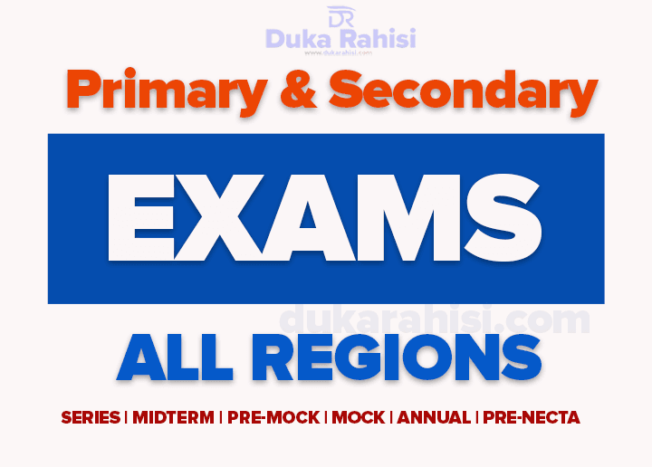 EXAMINATIONS FOR PRIMARY AND SECONDARY SCHOOLS