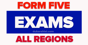 Form Five Examinations 2025/2026 PDF All Subjects-All Combinations