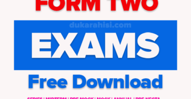 SONGEA DC FORM TWO PRE- MOCK EXAMINATIONS 2026 WITH MARKING SCHEMES, BUMBULI DC FORM TWO MIDTERM ASSESMENT 2026 WITH MARKING SCHEMES