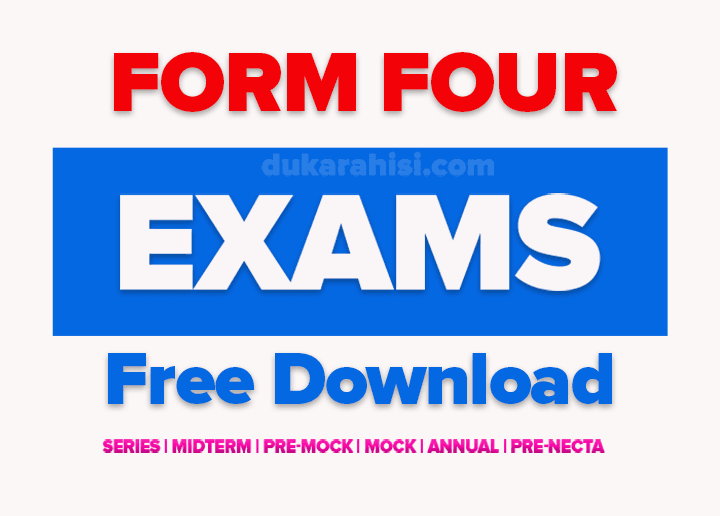 SONGEA DC FORM FOUR PRE- MOCK EXAMINATIONS 2026 WITH MARKING SCHEMES, MAKAMBAKO TC FORM FOUR PRE-MOCK EXAMS 2026 WITH MARKING SCHEMES