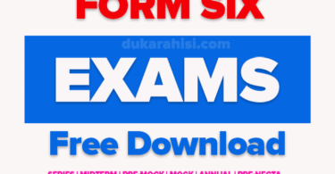 MILITARY SCHOOLS FORM SIX PRE-NATIONAL EXAMS 2026